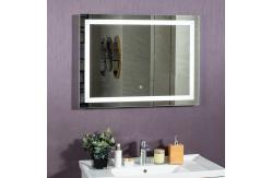 China Custom Lighted Bathroom Smart Vanity LED Mirror with Rust Resistant Metal Chassis supplier