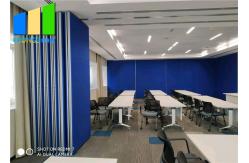 China Mobile Space Divider Acoustic Folding Partition Walls For Office supplier