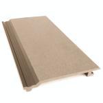 12ft Wall Board WPC Wood Panel WPC Exterior Cladding Outdoor Decoration for sale