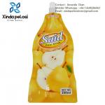 Food Grade Custom Juice Packaging Material Plastic Self-Supporting Stand Up Pouch Bags With Plastic Nozzle for sale