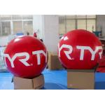 Flexible Sphere Inflatable Marker Buoy Logo Printing For Holiday Event for sale