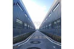 China PVC Window Prefab Warehouse Building Welded Steel Structure Warehouse OEM supplier