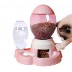 Plastic Automatic Pet Food Bowl For Small Medium Cats Dogs 2.2L for sale