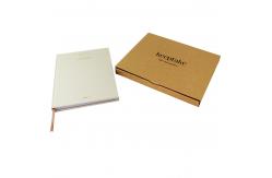 China Recyclable A4 A5 Corrugated Cardboard Book Shipping Box Custom Print supplier