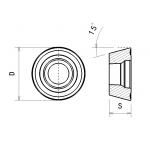 ODM RDMT 1204MO-TM Carbide Inserts For CNC Milling Processing