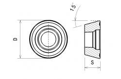 China ODM RDMT 1204MO-TM Carbide Inserts For CNC Milling Processing supplier