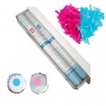 Gender Reveal Party Pink Blue Color Blower Holi Powder Confetti Cannon for sale