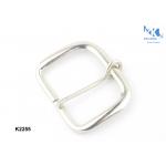 Square Metal Belt Buckle , Leather Bag Hardware For Handbags Garments for sale