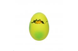 China Eggshell Rubber Chicken Squeaky Latex Pet Toys Cute supplier