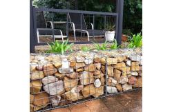 China Durable Stainless Steel Gabion Wire Mesh 1.8mx0.5mx2m Pvc Coated supplier