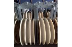 China 822 Series Nylon Wheel Wire Pulling Conductor Stringing Blocks supplier