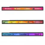 JCVISION Shelf Stretched Bar LCD Display Retail Stores Bar Type LCD Display for sale