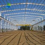 Customized Steel Building With Single Skin or Insulated Sandwich Panel Wall