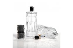 China Wholesale Clear Empty Refillable Glass Perfume Spray Bottle Cylinder Shape Spray Bottle supplier