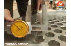 China ASME SA240 SS304 Stainless Steel Tubesheet For Heat Exchanger supplier