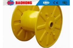 China OEM Customized Plastic Wire Bobbin Single Layer Empty Ribbon Spools supplier