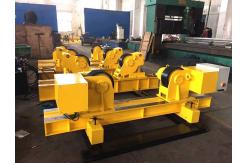 China Height Adjustable Vessel Pipe Support Rollers Turning Speed Digital Display supplier