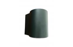 China Curved Outdoor LED Garden Wall Lights Rechargeable 2W 100 Lumens supplier