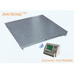 Wireless Floor Scale 3tons Gray carbon Steel IP65 1.2x1.2m  RS232 With Weight Indicator 220v/50HZ for sale
