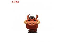 China 3D Cartoon Pop Lion Statue Animated Plastic Animal Model Toy supplier
