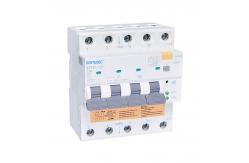 China 100A 2p 4p Water Immersion Alarm Leakage Current Circuit Breaker Multifunction RCBO supplier