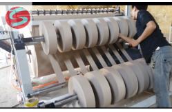 China Stable Paper Roll Paper Slitter Rewinder Machine  Pneumatic Lifting supplier