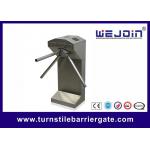 Vertical Drop Arm Tripod Turnstile Bi Directional Passage Security Access Control for sale