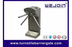 China Vertical Drop Arm Tripod Turnstile Bi Directional Passage Security Access Control supplier