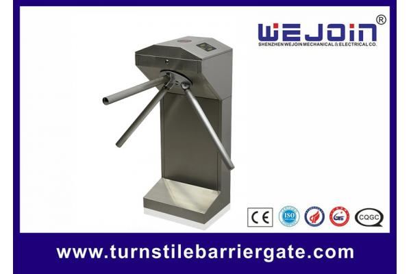 Vertical Drop Arm Tripod Turnstile Bi Directional Passage Security Access Control