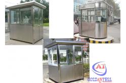 China Durable Prefab Security Sentry Box Steel Structure sandwich panel door supplier