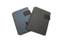 China Nontoxic Waterproof Wireless Charging Notepad , Reusable Padfolio With Power Bank supplier