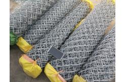 China ISO Diamond Gardens Chain Link Fence 8 Ft Tall supplier