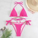 Lining Bandeau Bikini Swimsuit for Women No Lining Option Available for sale