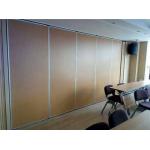 Melamine Surface Floor To Ceiling Hanging System Restaurant Movable Partition Walls