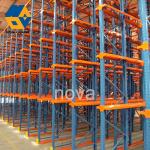 Heavy Duty Q235 Steel Drive in Pallet Racking System Adjustable Commercial 350kg