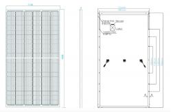 China Single Glass HJT PV Module 350w Monocrystalline Solar Panel supplier