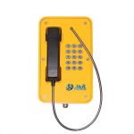 SIP2.0 Waterproof Emergency Phone , 75-90db Industrial Telephone With Keypad for sale