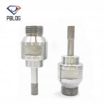 Customization glass hole saw Threaded Solid Sintered Diamond drill Bits for sale