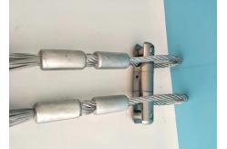 China Single Head Temporary Mesh Sock Joints Stringing Equipment Pulling Grips supplier