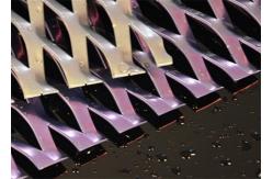 China Anodized Surface Treatment Raised Expanded Metal Sheet Length 4m X Width 0.5m supplier