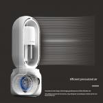 300ml 2 In 1 Air Conditioning Humidifier Vaneless Fan 2000mAh Rechargeable Battery