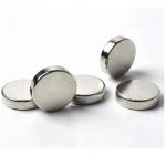 N35 8 X 3mm Round Ndfeb Disc Magnet / Strong Disk Magnets For Souvenir for sale
