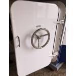 Marine Welded Watertight Steel Doors Ship Hatches Customized With Coating for sale