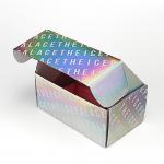 Custom E-Commerce Packaging Holographic Corrugated Mailing Box for sale