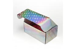 China Custom E-Commerce Packaging Holographic Corrugated Mailing Box supplier
