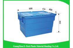 China Industrial Storage Plastic Attached Lid Containers For Transportation And Logistics supplier