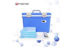 China PU Foam Insulation Portable 12L Medical Cooler Box with CE ISO Certifications supplier