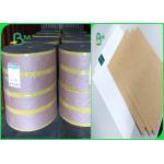 250gsm Smooth Surface FDA White Face Top Of Kraft Liner For Advertising Design for sale