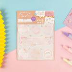 Self Adhesive Coated DIY Vinyl Stickers Web Offset Printing Double Glue for sale