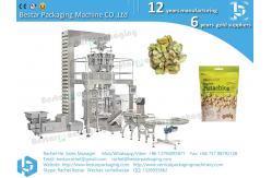 China Automatic granules pouch packaging machine with 14 heads weigher teflon treatment BSTV-450AZ supplier